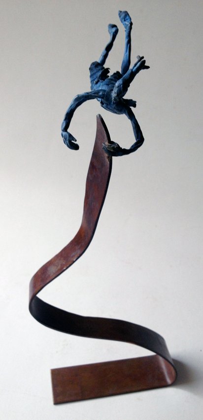 "Mistral". Bronce a la cera perdida.