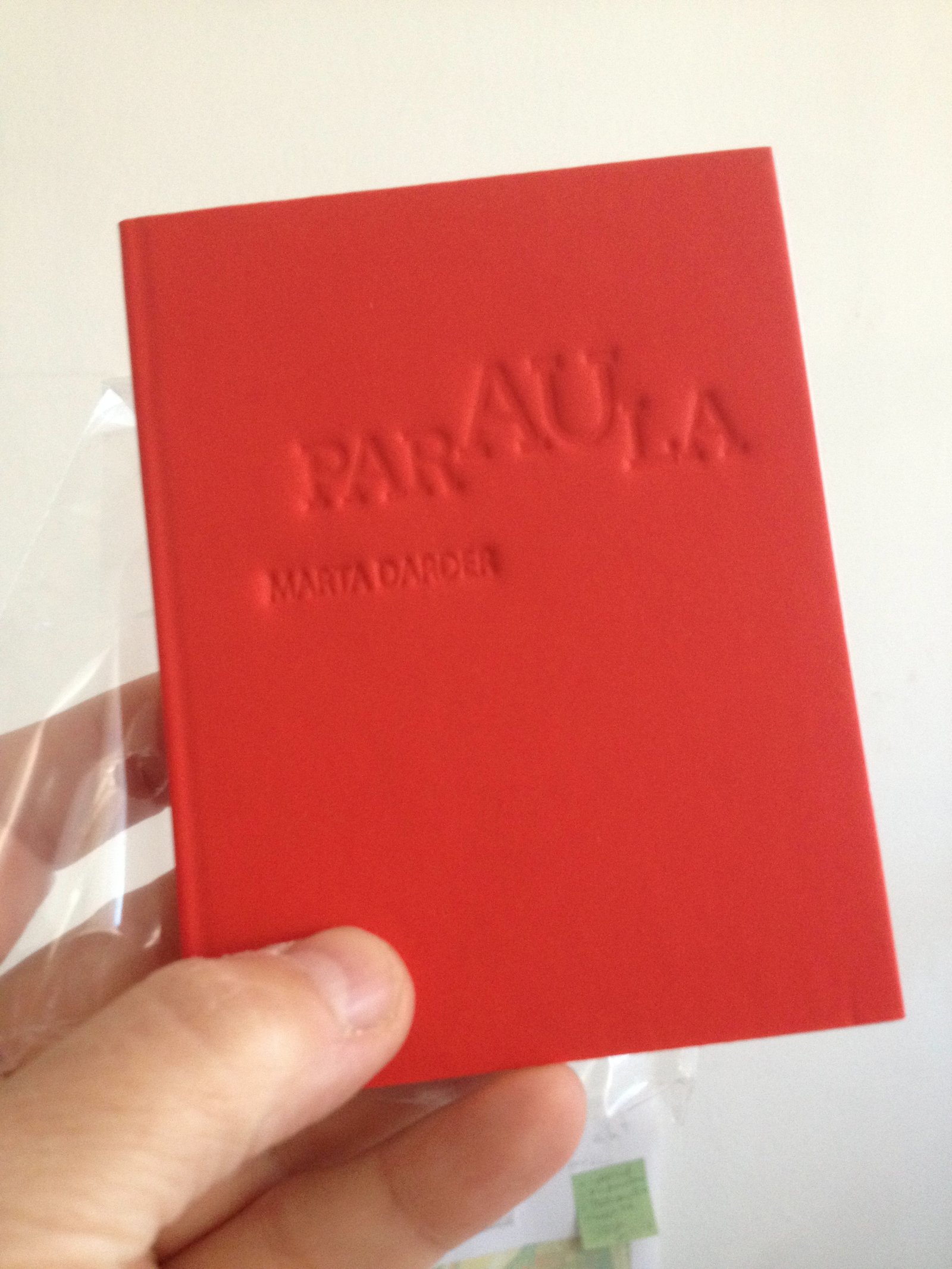 Libro Caligramas de Poesía Visual: parAUla de Marta Darder - Imagen 2