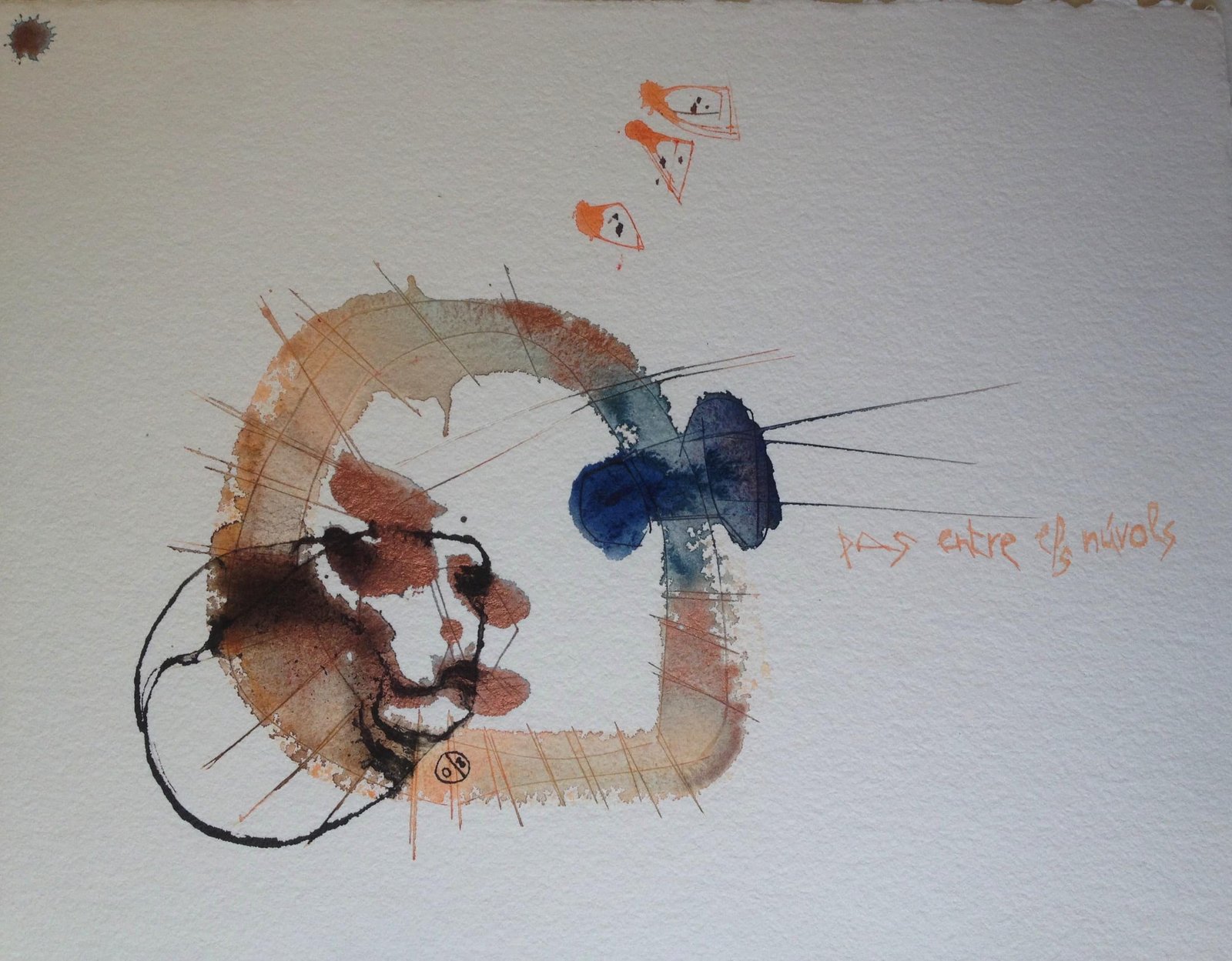 Pas entre els núvols. Pintura 2008